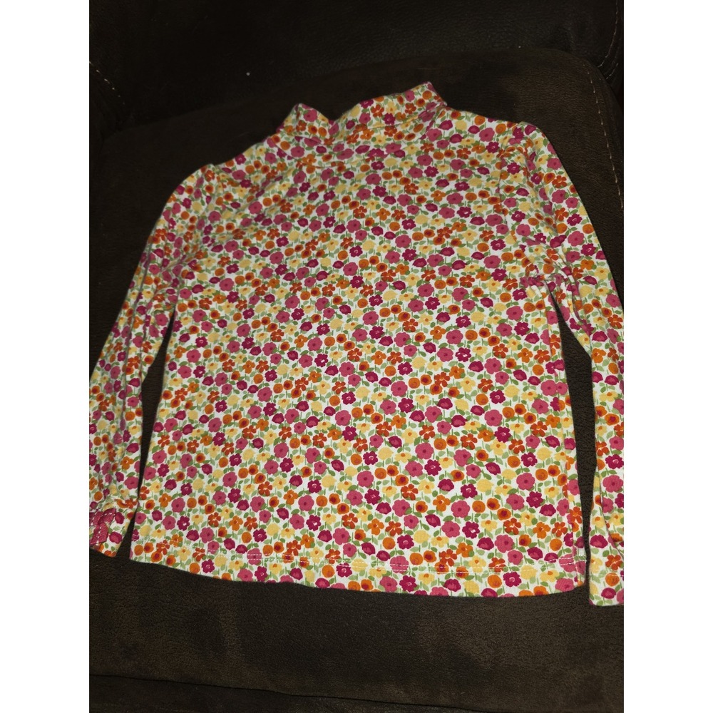Gymboree woodland friends floral top size 4t turtleneck